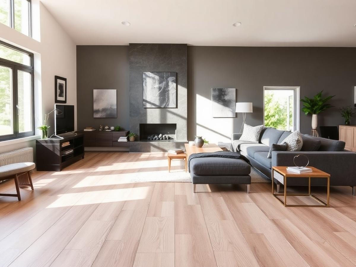 Luxury Vinyl Plank — Natural Oak